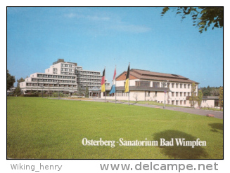 Bad Wimpfen Am Neckar - Osterberg Sanatorium - Bad Wimpfen