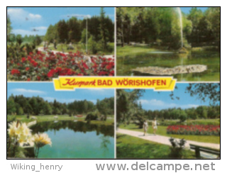 Bad Wörishofen - Mehrbildkarte 12    Kurpark - Bad Woerishofen