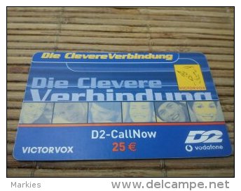 Prepaidcard D 2 Vodafone Germany - Cellulari, Carte Prepagate E Ricariche