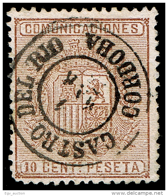 CORDOBA - EDI O 153 - MAT. FECH. TII \"CASTRO DEL RIO\ - Used Stamps