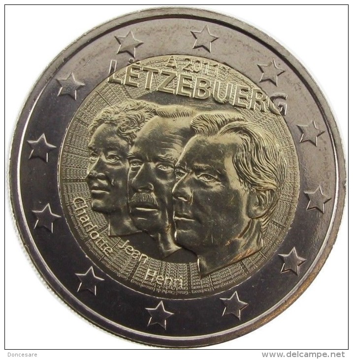 **  2 EUROS COMMEMORATIVE LUXEMBOURG 2011 PIECE  NEUVE ** - Lussemburgo