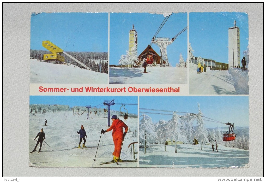 Germany  Sommer Und Winterkurort Oberwiesenthal Stamp   A 31 - Oberwiesenthal