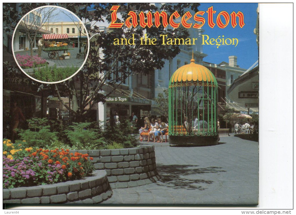 (Folder 55) Australia Postcard Folder - TAS - Launceston - Lauceston