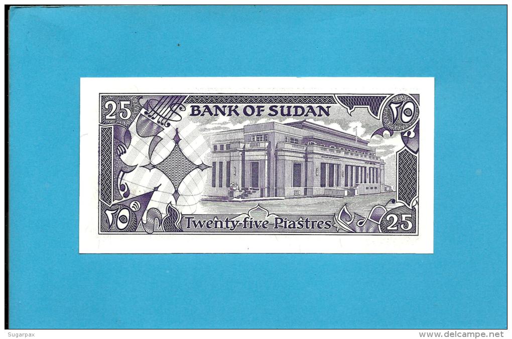 SUDAN - 25 PIASTRES - 1987 - P 37 - UNC. - 2 Scans - Sudan