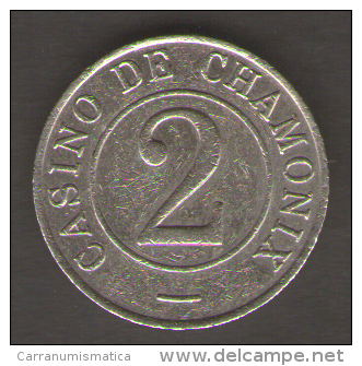 CASINO TOKEN CASINO DE CHAMONIX 2 - Casino