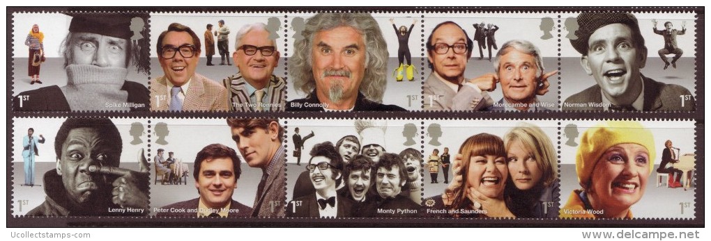 Great Britan  2015   Comedy Greats          Postfris/mnh/neuf - Nuovi