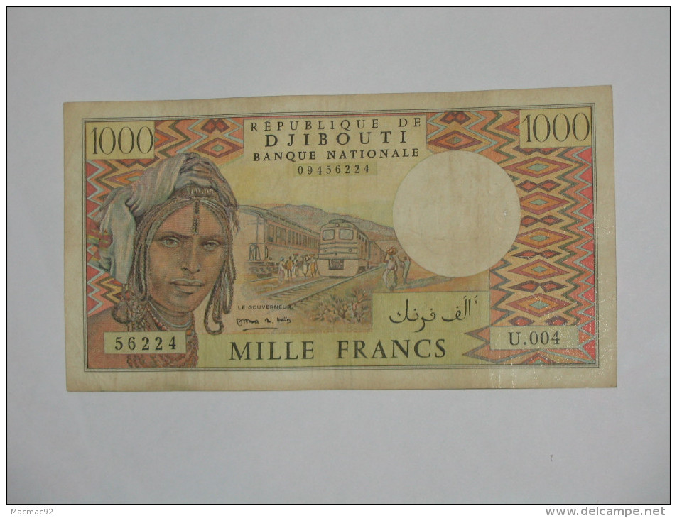 1000 Francs 1979-1988 - République De Djibouti  **** EN ACHAT IMMEDIAT **** - Djibouti