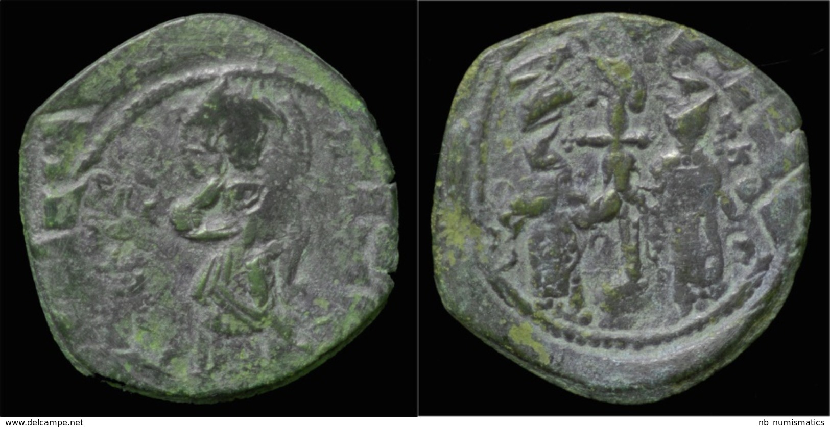 Constantine X And Eudocia AE Follis - Byzantines