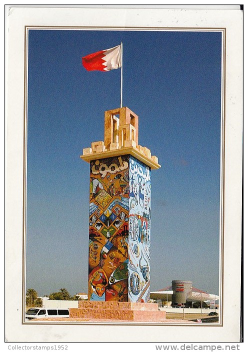 24534- MANAMA- KHERANA ENTERANCE, MOSAIC TOWER, CAR - Bahrein