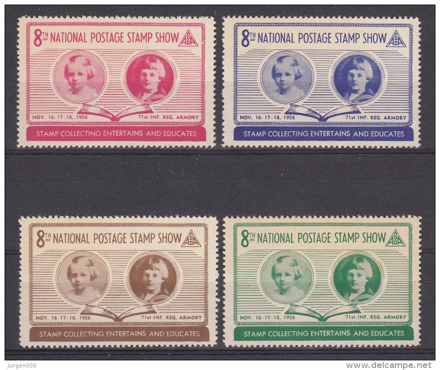 Vignettes 1956 **, ASDA, National Postage Stamp Show, Michel = ?? € (X09058) - Ohne Zuordnung