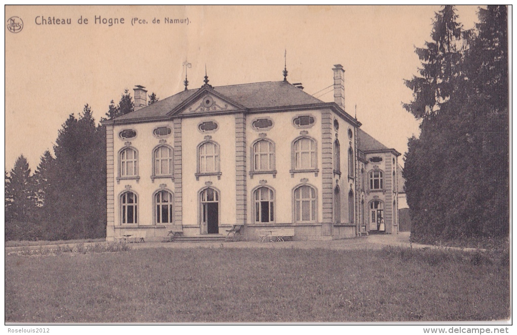 HOGNE : Château - Somme-Leuze