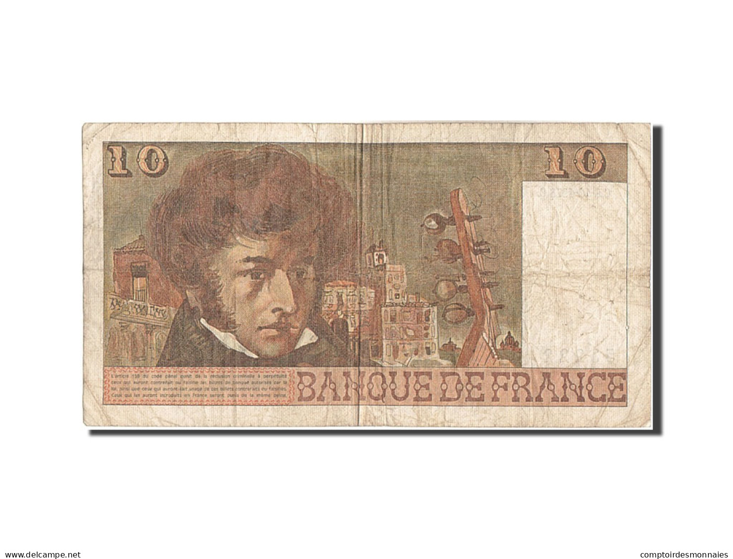 Billet, France, 10 Francs, 10 F 1972-1978 ''Berlioz'', 1973, 1973-12-06, TB - 10 F 1972-1978 ''Berlioz''