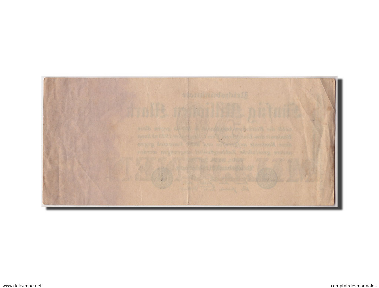 Billet, Allemagne, 50 Millionen Mark, 1923, 1923-07-25, TTB+ - 50 Miljoen Mark