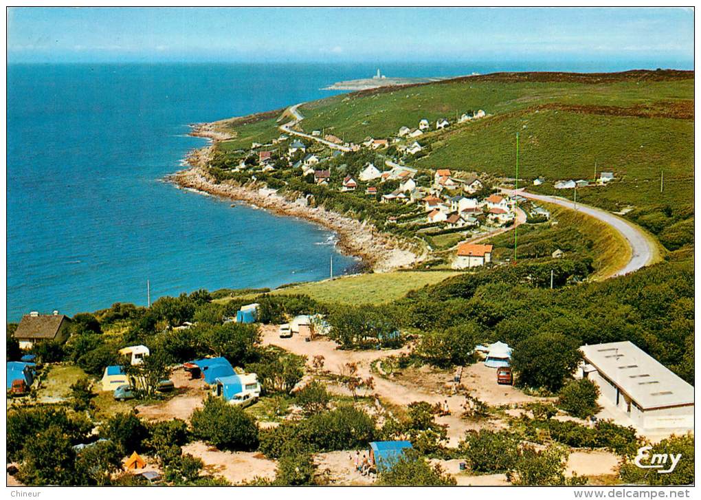 CHERBOURG BARFLEUR ANSE DE BRICK ET LE TERRAIN DE CAMPING DE LA MAISON ROUGE - Cherbourg