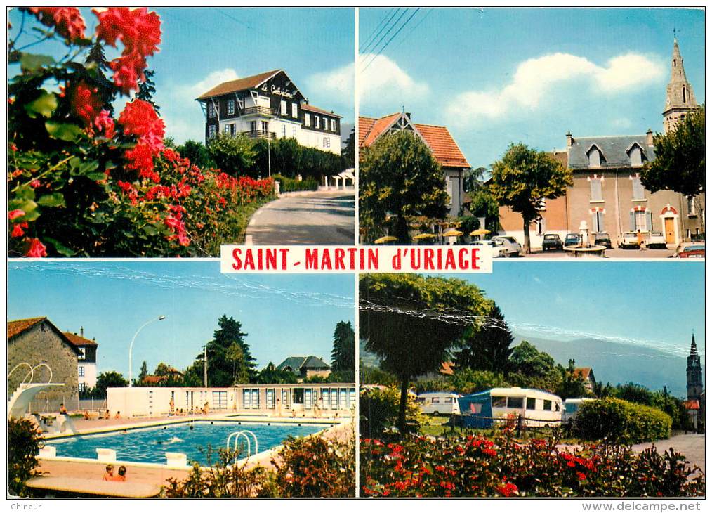 SAINT MARTIN D'URIAGE CARTE MULTIVUES - Sonstige & Ohne Zuordnung