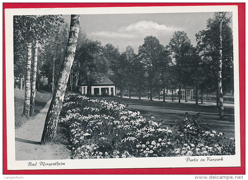 6 AK ´Bad Mergentheim´ (Main-Tauber-Kreis) ~ 1960