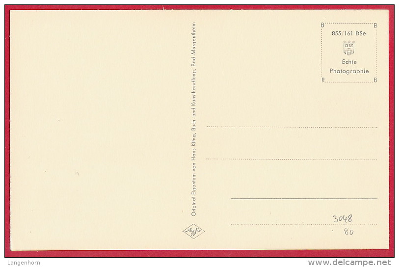 5 AK ´Bad Mergentheim´ (Main-Tauber-Kreis) ~ 1960