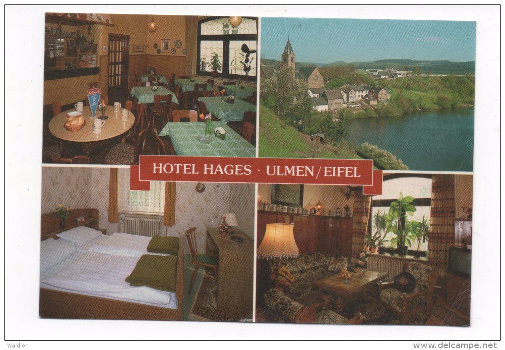 5441  ULMEN / EIFEL  -  HOTEL-RESTAURANT HAGES     ~ 1970 - Hachenburg