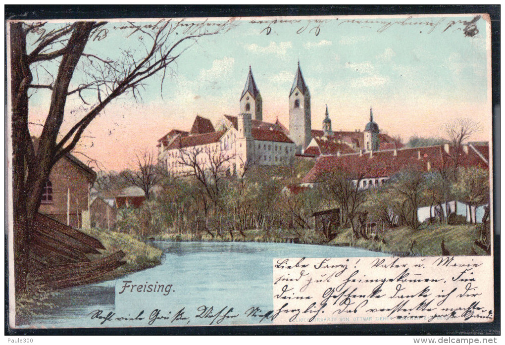 Freising - Blick Zum Dom - 1902 - Freising