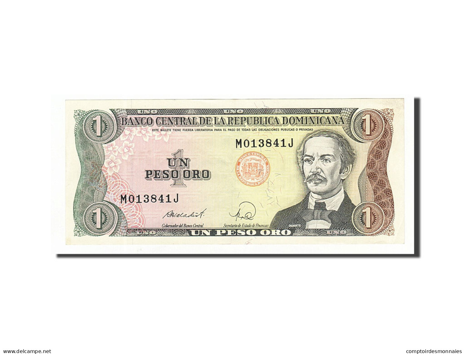 Billet, Dominican Republic, 1 Peso Oro, 1988, SUP - Dominikanische Rep.