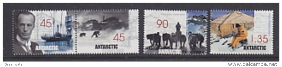 AAT 1999 Mawson´s Hut Restoration 4v ** Mnh (23475A) - Ungebraucht