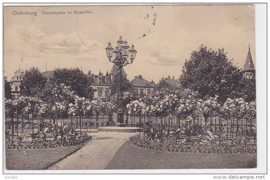 Germany - Oldenburg - Cacilienplatz Im Rosenflor - Oldenburg