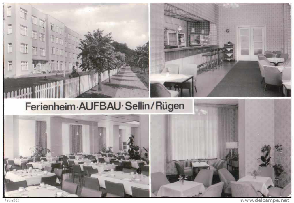 Sellin - Rügen - Ferienheim Aufbau - Mehrbildkarte - DDR - Sellin