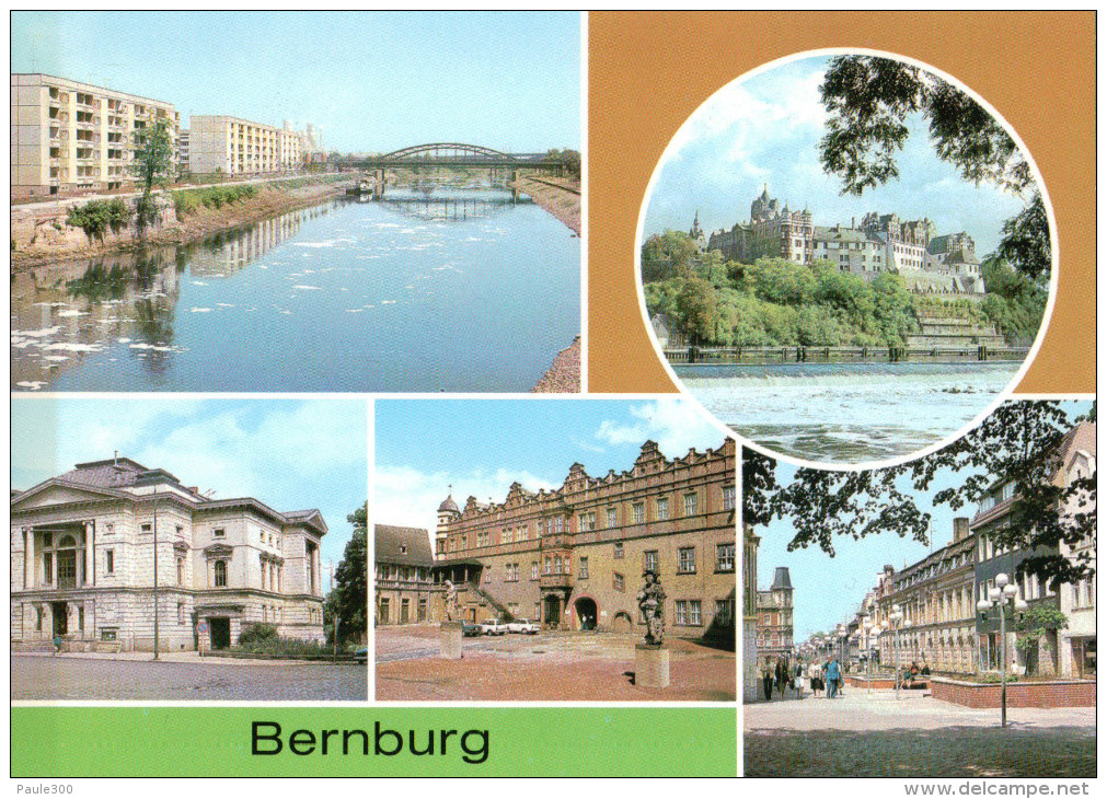 Bernburg - Mehrbildkarte - DDR 7 - Bernburg (Saale)