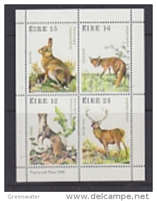 Ireland 1980 Fauna & Flora M/s ** Mnh (23529E) - Blocchi & Foglietti