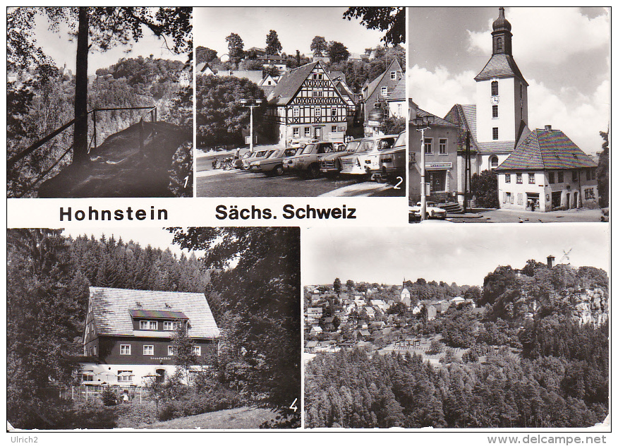 AK Hohnstein - Sächsische Schweiz  - Mehrbildkarte  (17400) - Hohnstein (Saechs. Schweiz)