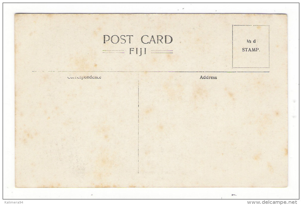 ÎLES  FIDJI  /  FIJI  /  FISHING  CANOES  /  Published By MORRIS , HEDSTROM  & Co., LEVUKA , FIJI - Fiji