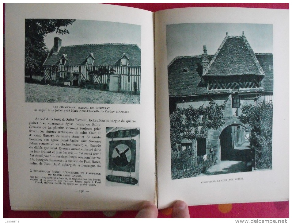 En Normadie. Dives Mont Saint-Michel. René Herval. éditions Arthaud. Grenoble. 1937. Couv. Louis Garin - Normandië