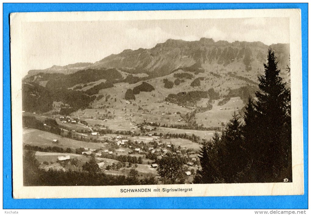 LIPP548, Schwanden , Sigriswilergrat, Sigriswil, Non  Circulée - Schwanden Bei Brienz