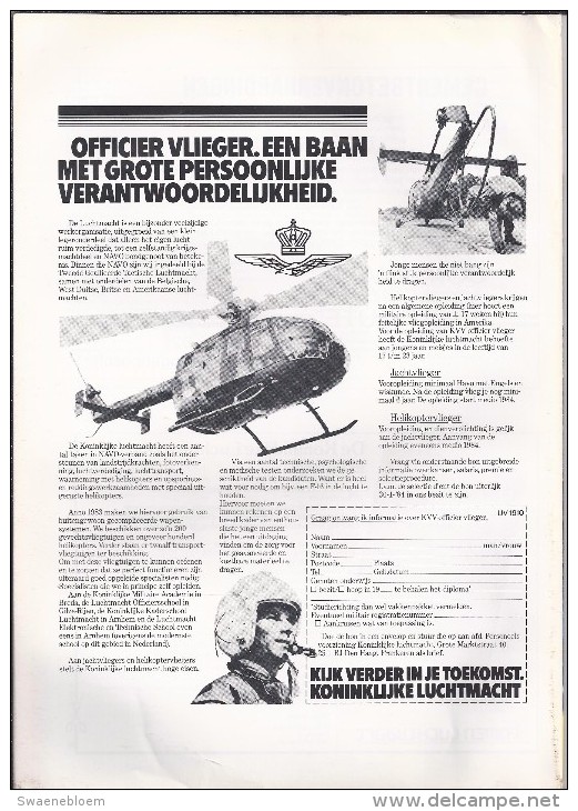 NL.- Tijdschrift - Onze Luchtmacht. Officieel Orgaan Van De Koninklijke Vereniging _ Onze Luchtmacht _ No 6 - 1983 - Holandés