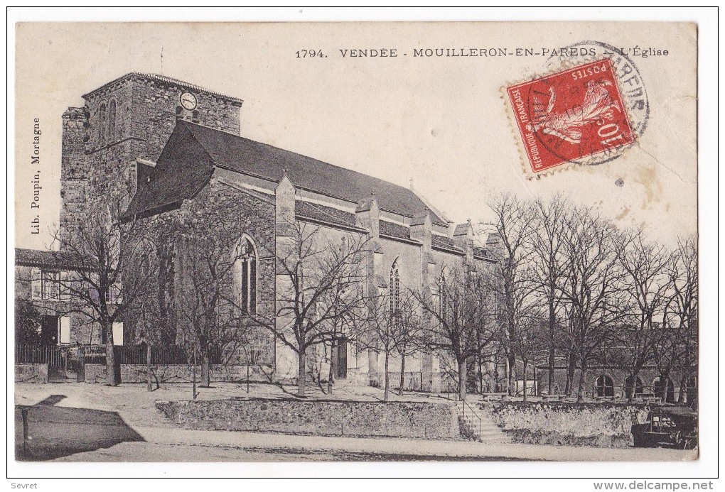 MOUILLERON-EN-PAREDS. - L'Eglise - Mouilleron En Pareds