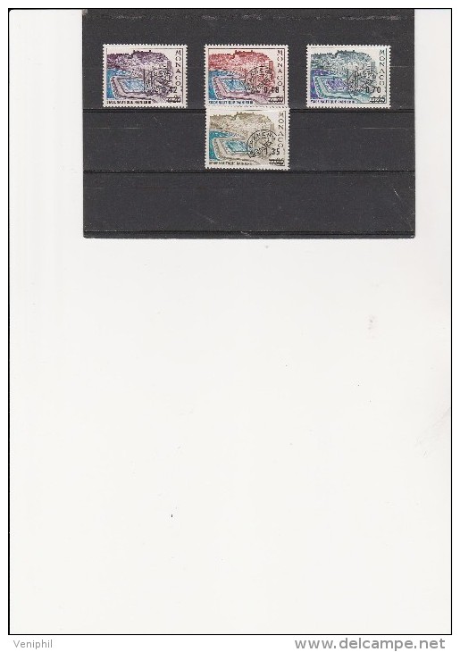 MONACO -PREOBLITERES N° 34 A 37 NEUF X X  COTE : 18,40 € - Precancels