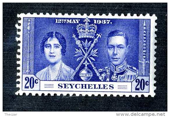 1532A  Seychelles 1937  Scott #124  M*  Offers Welcome! - Seychellen (...-1976)