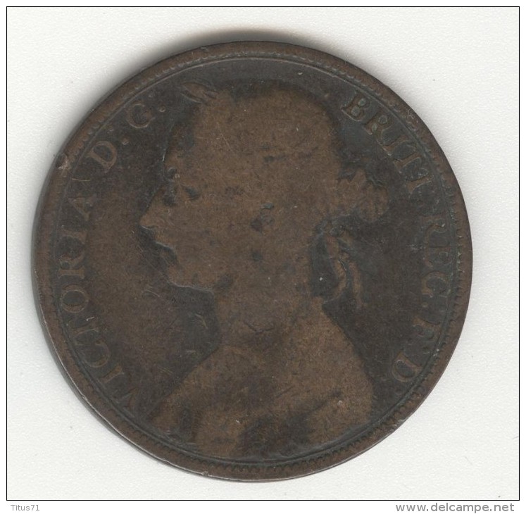 1 Penny Grande Bretagne / U.K. 1890 Victoria - D. 1 Penny