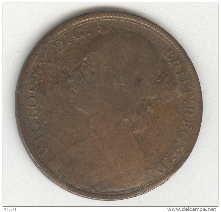 1 Penny Grande Bretagne / U.K. 1892 Victoria - D. 1 Penny