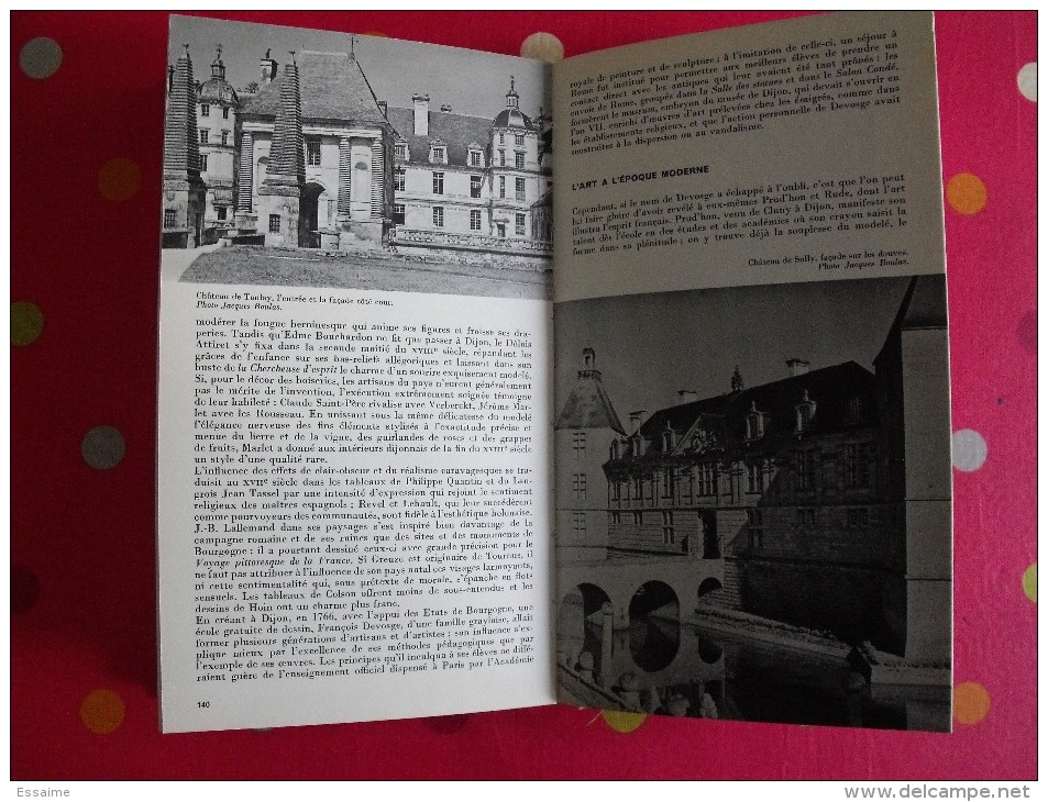 Bourgogne. Horizons De France. Nouvelles Provinciales. 1963. Nombreuses Photos. Histoire Art Géographie Humaine - Bourgogne