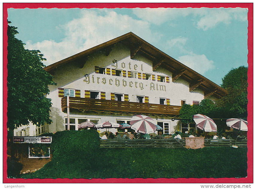 2 AK 'Wilzhofen' (LK Weilheim-Schongau) Hotel ~ 1963 - Weilheim