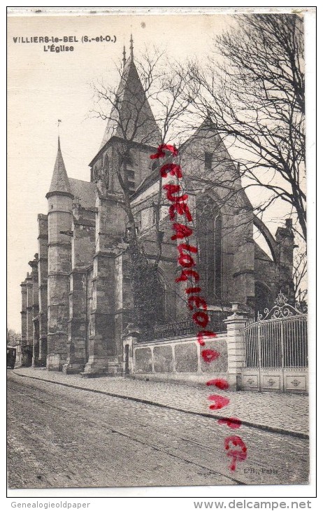 95 - VILLIERS LE BEL - L' EGLISE - Villiers Le Bel