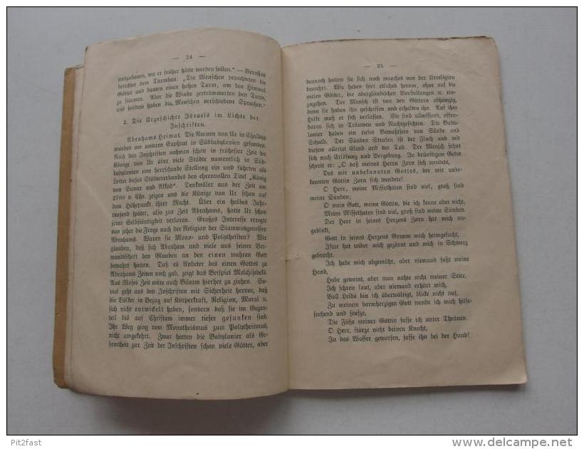 Das Schreien Der Steine Oder Hieroglyphen, Keilinschrift Und Bibelwort , 1900 , Bibel , Kirche , Religion , Glaube !!! - Christianisme