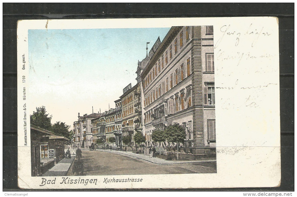 673b * BAD KISSINGEN * KURHAUSSTRASSE * 1905 **!! - Bad Kissingen