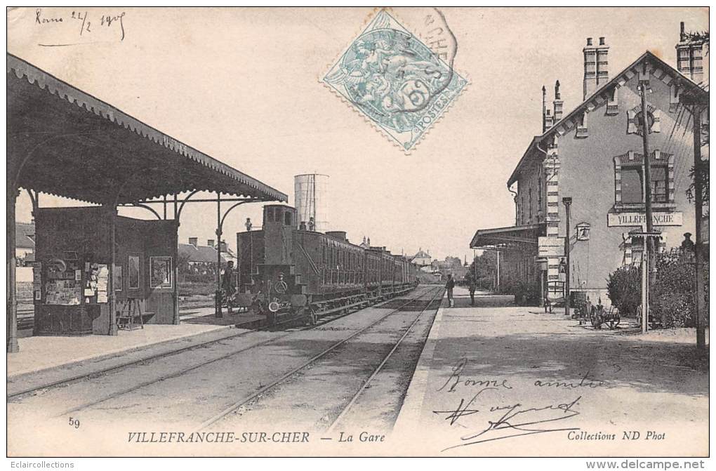 Villefranche Sur Cher    41     La Gare - Altri & Non Classificati