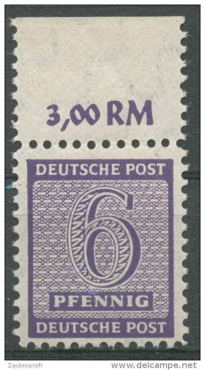 SBZ West-Sachsen 1945 Ziffern Mit Amtl. (Versuchs)-Zähnung 121 X Postfrisch - Neufs