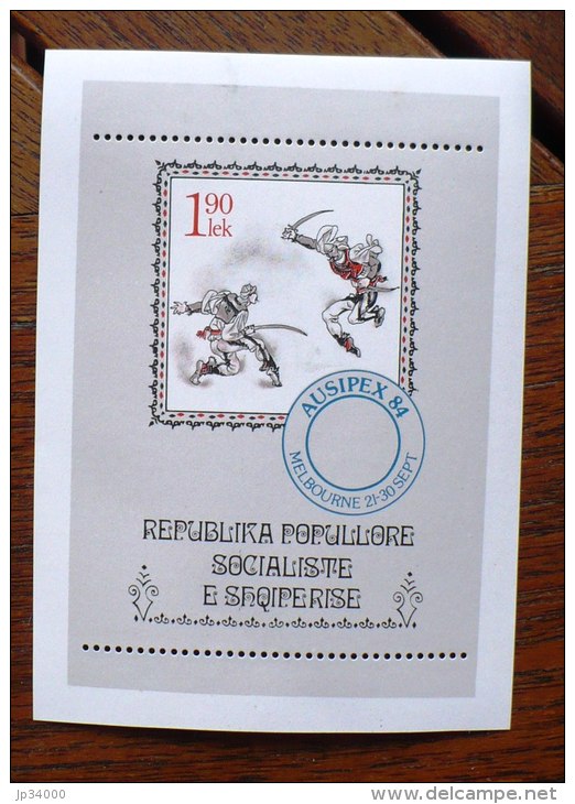 ALBANIE Escrime, Ausipex 84 ** MNH - Escrime