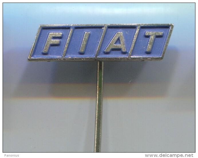 FIAT - Car Auto, Automobile,  Vintage Pin  Badge - Fiat