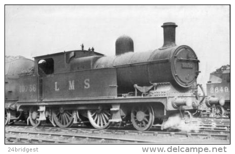 L&Y 2-4-2T Locomotive Newton Heath Railway MPD - Chemin De Fer