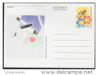 Liechtenstein 1998 Bees Postal Stationery Gertrud Kohli "Preis-Gegeben"   Unused (24111) - Entiers Postaux